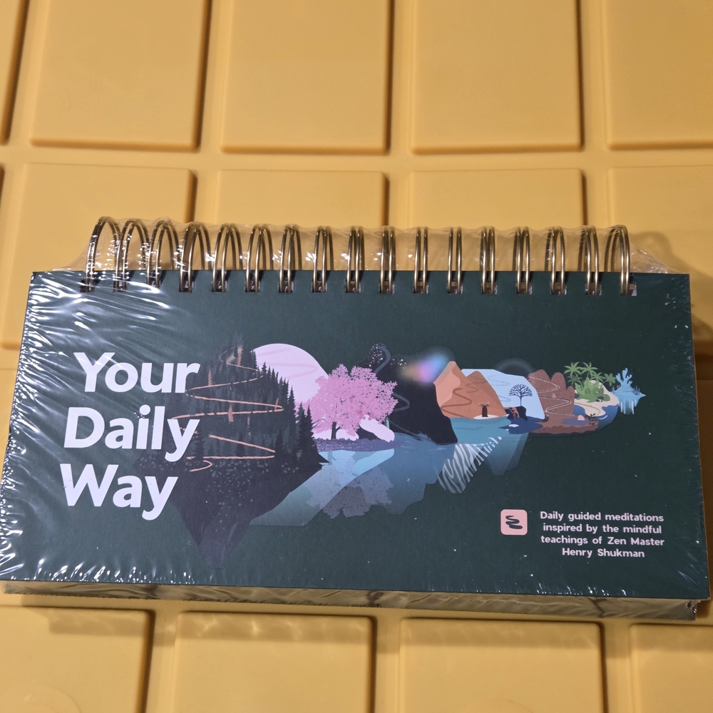 Your Daily Way Zen Meditation Spiral Notebook